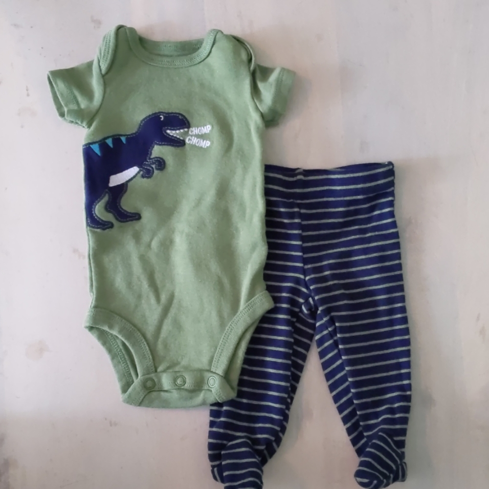 👶 3/$12 - Short Sleeve Two peice NB outfit